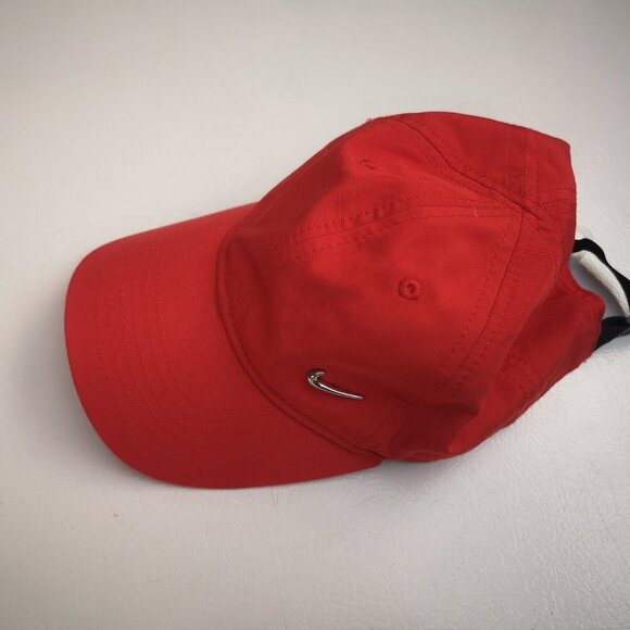 Nike 4-7 Heritage 86 Youth's Red Adjustable Back Strap Baseball Hat - Picture 2 of 7